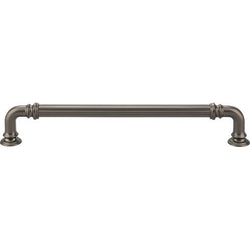 Reeded Pull 7 Inch (c-c) - Ash Gray - AG