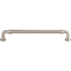 Reeded Pull 7 Inch (c-c) - Brushed Satin Nickel - BSN