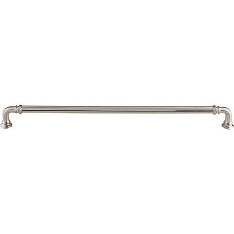 Reeded Pull 12 Inch (c-c) - Brushed Satin Nickel - BSN