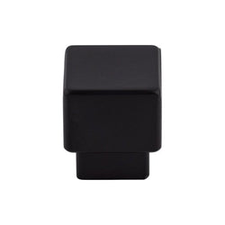 Tapered Knob 1 Inch - Flat Black - BLK