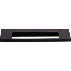 Europa Cut Out Tab Pull 5 Inch (c-c) - Flat Black - BLK