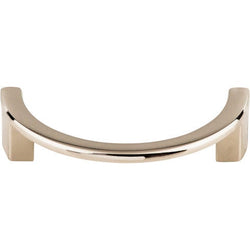 Half Circle Open Pull 3 1/2 Inch (c-c) - Polished Nickel - PN