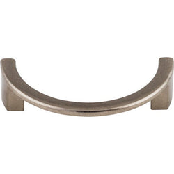 Half Circle Open Pull 3 1/2 Inch (c-c) - Pewter Antique - PTA