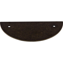 Half Circle Backplate 3 1/2 Inch (c-c) - German Bronze - GBZ