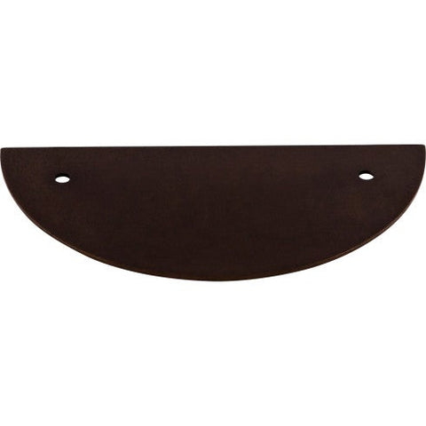 Half Circle Backplate 3 1/2 Inch (c-c) - Oil Rubbed Bronze - O