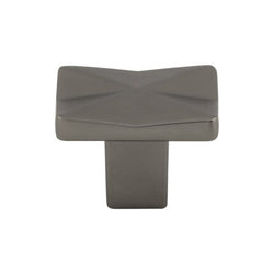 Quilted Knob 1 1/4 Inch - Ash Gray - AG