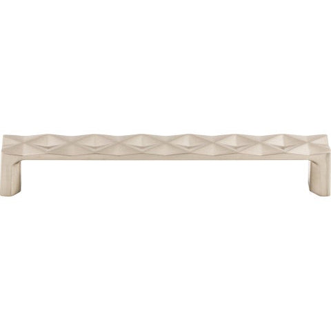 Quilted Pull 6 5/16 Inch (c-c) - Brushed Satin Nickel - BSN