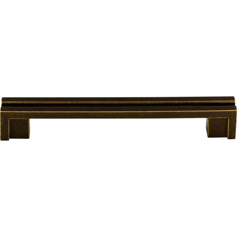 Flat Rail Pull 5 Inch (c-c) - German Bronze - GBZ