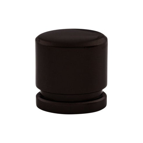 Oval Knob Small 1 Inch - Oil Rubbed Bronze - ORB