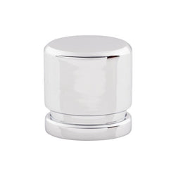 Oval Knob Small 1 Inch - Polished Chrome - PC