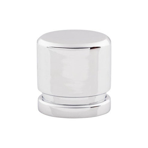 Oval Knob Small 1 Inch - Polished Chrome - PC