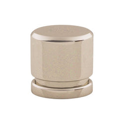 Oval Knob Small 1 Inch - Polished Nickel - PN