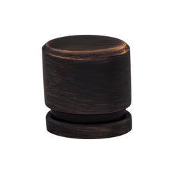 Oval Knob Small 1 Inch - Tuscan Bronze - TB