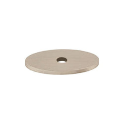 Oval Backplate Small 1 1/4 Inch - Brushed Satin Nickel - BSN