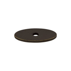 Oval Backplate Small 1 1/4 Inch - German Bronze - GBZ