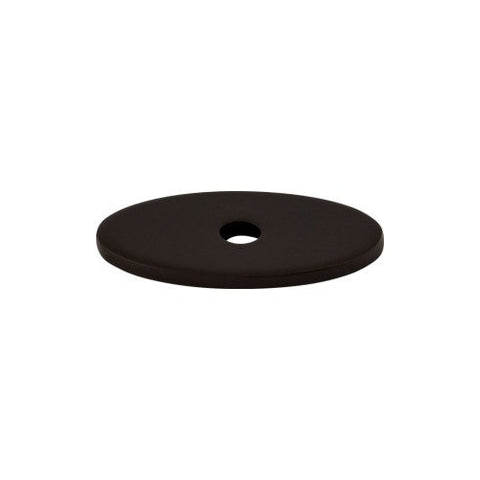 Oval Backplate Small 1 1/4 Inch - Oil Rubbed Bronze - ORB