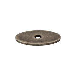 Oval Backplate Small 1 1/4 Inch - Pewter Antique - PTA