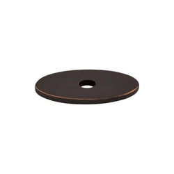 Oval Backplate Small 1 1/4 Inch - Tuscan Bronze - TB