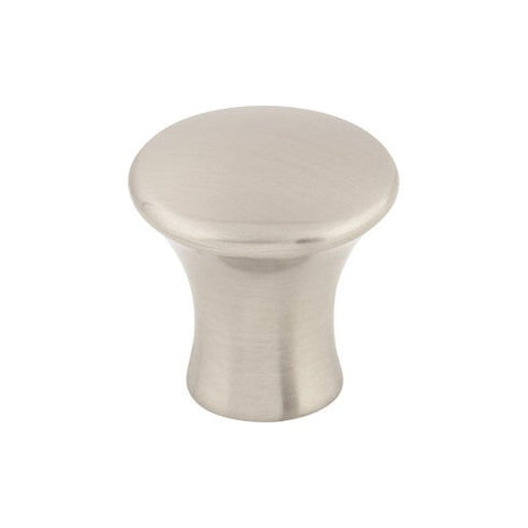 Oculus Round Knob Small 7/8 Inch - Brushed Satin Nickel - BSN