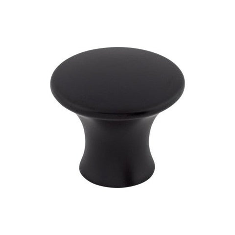 Oculus Round Knob Large 1 5/16 Inch - Flat Black - BLK