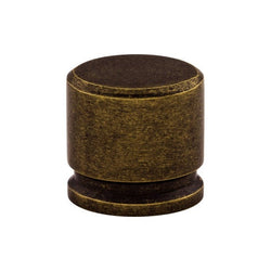 Oval Knob Medium 1 1/8 Inch - German Bronze - GBZ