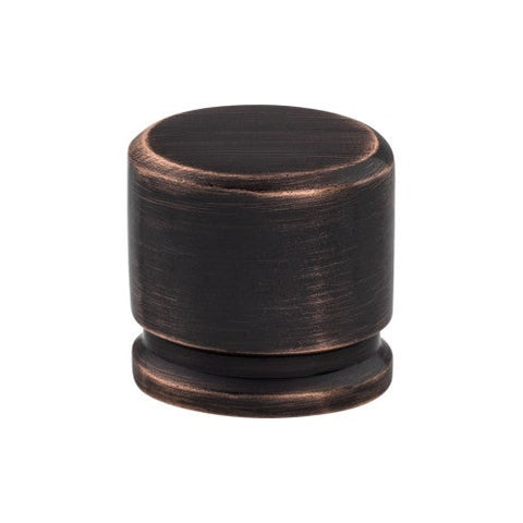 Oval Knob Medium 1 1/8 Inch - Tuscan Bronze - TB