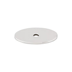 Oval Backplate Medium 1 1/2 Inch - Polished Chrome - PC