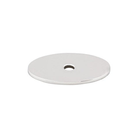 Oval Backplate Medium 1 1/2 Inch - Polished Chrome - PC