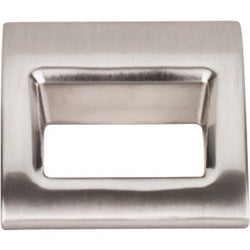 Tango Finger Pull Small 1 1/8 Inch - Brushed Satin Nickel - BS