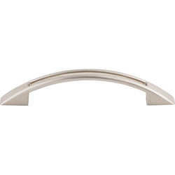 Tango Cut Out Pull 3 3/4 Inch (c-c) - Brushed Satin Nickel - B