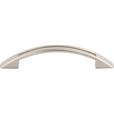 Tango Cut Out Pull 3 3/4 Inch (c-c) - Brushed Satin Nickel - B