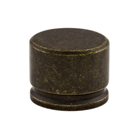 Oval Knob Large 1 3/8 Inch - German Bronze - GBZ