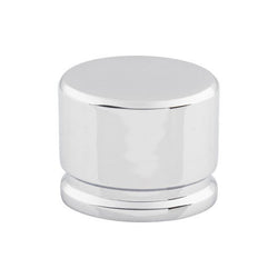 Oval Knob Large 1 3/8 Inch - Polished Chrome - PC