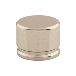 Oval Knob Large 1 3/8 Inch - Polished Nickel - PN