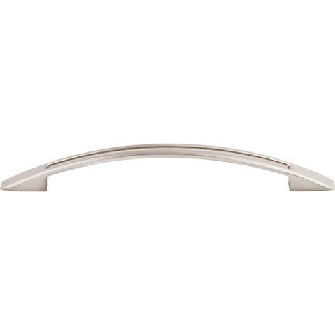 Tango Cut Out Pull 6 5/16 Inch (c-c) - Brushed Satin Nickel -