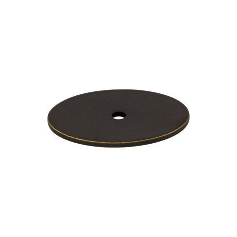 Oval Backplate Large 1 3/4 Inch - German Bronze - GBZ