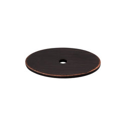 Oval Backplate Large 1 3/4 Inch - Tuscan Bronze - TB