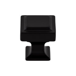 Ascendra Knob 1 1/8 Inch - Flat Black - BLK