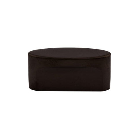 Oval Slot Knob Medium 1 1/2 Inch (c-c) - Oil Rubbed Bronze - O