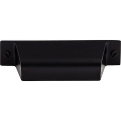 Channing Cup Pull 2 3/4 Inch (c-c) - Flat Black - BLK