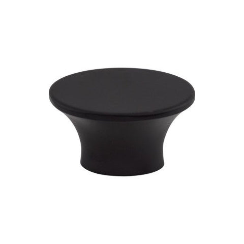 Edgewater Knob 1 1/2 Inch - Flat Black - BLK