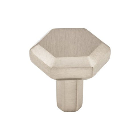 Lydia Knob 1 1/8 Inch - Brushed Satin Nickel - BSN