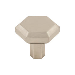 Lydia Knob 1 1/4 Inch - Brushed Satin Nickel - BSN