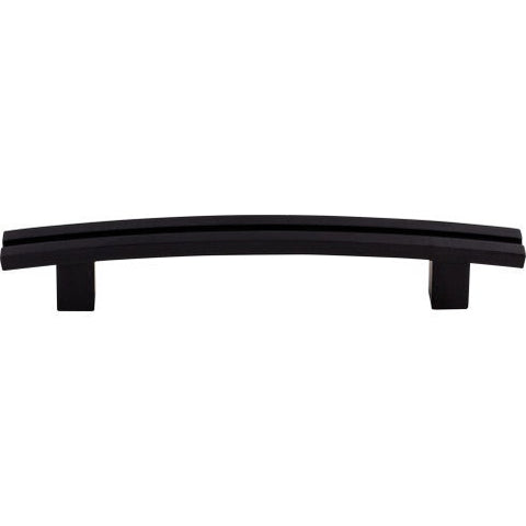 Inset Rail Pull 5 Inch (c-c) - Flat Black - BLK