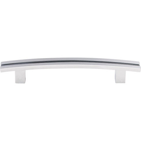 Inset Rail Pull 5 Inch (c-c) - Polished Chrome - PC