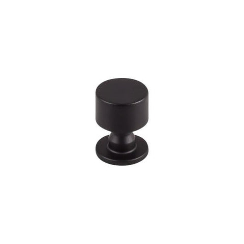 Lily Knob 1 Inch - Flat Black - BLK