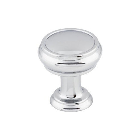 Eden Small Knob - 1 Inch - Polished Chrome - PC