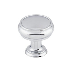 Eden Medium Knob - 1 3/16 Inch - Polished Chrome - PC