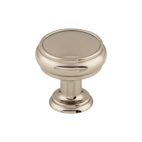 Eden Medium Knob - 1 3/16 Inch - Polished Nickel - PN