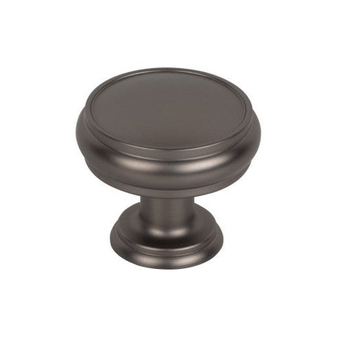 Eden Large Knob 1 3/8 Inch - Ash Gray - AG